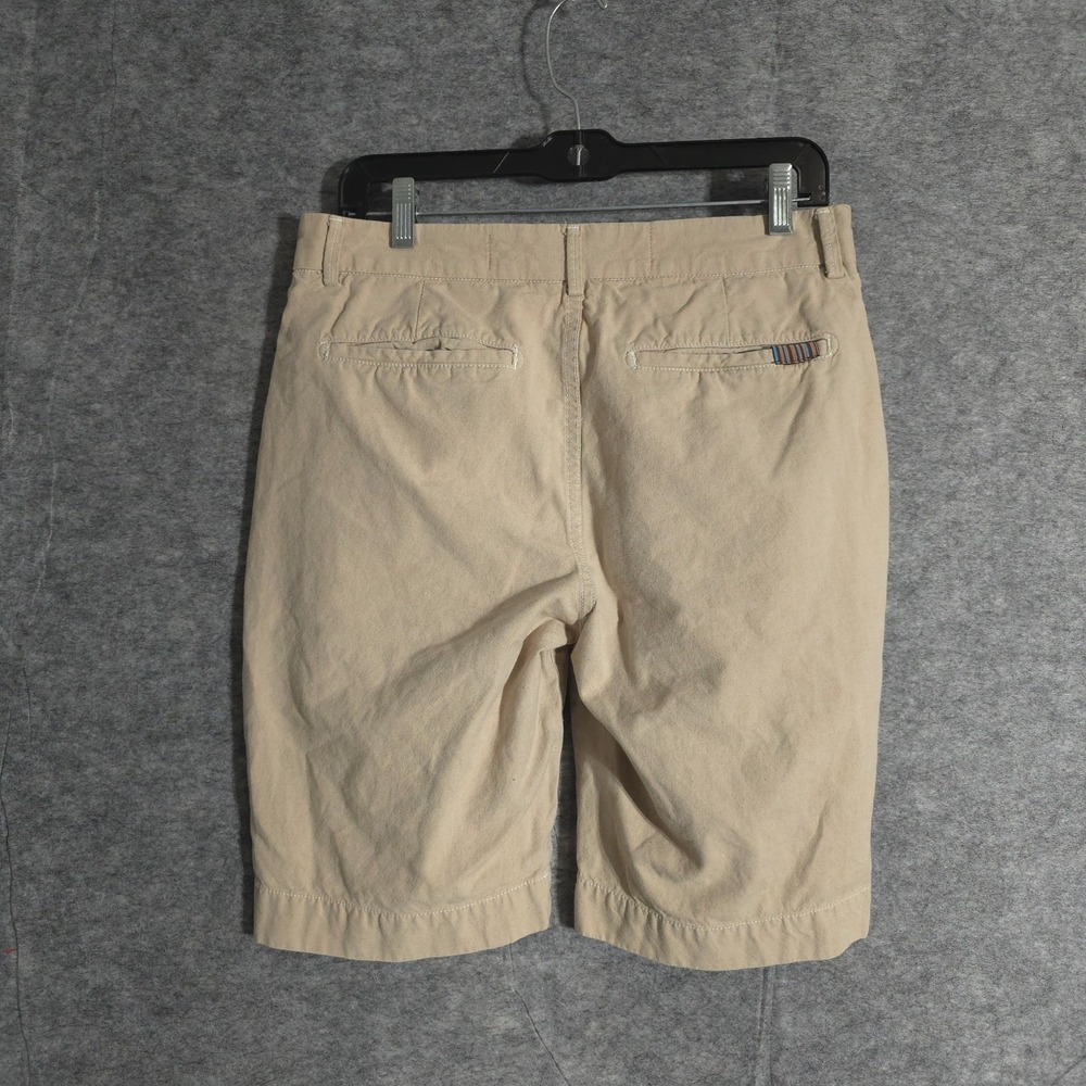 Zapalla Womens Shorts Size 38 Button Fly Solid Cotton Sports Brasil Golf Casual - Picture 2 of 12
